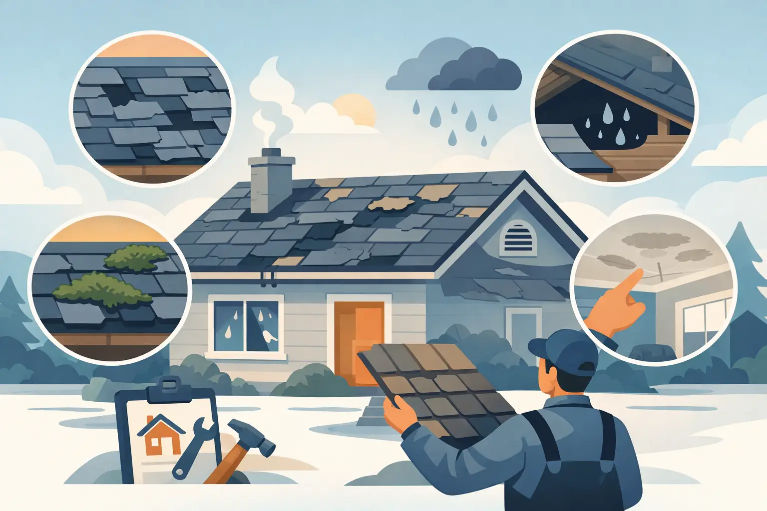 10 Signs You Need Roof Replacement