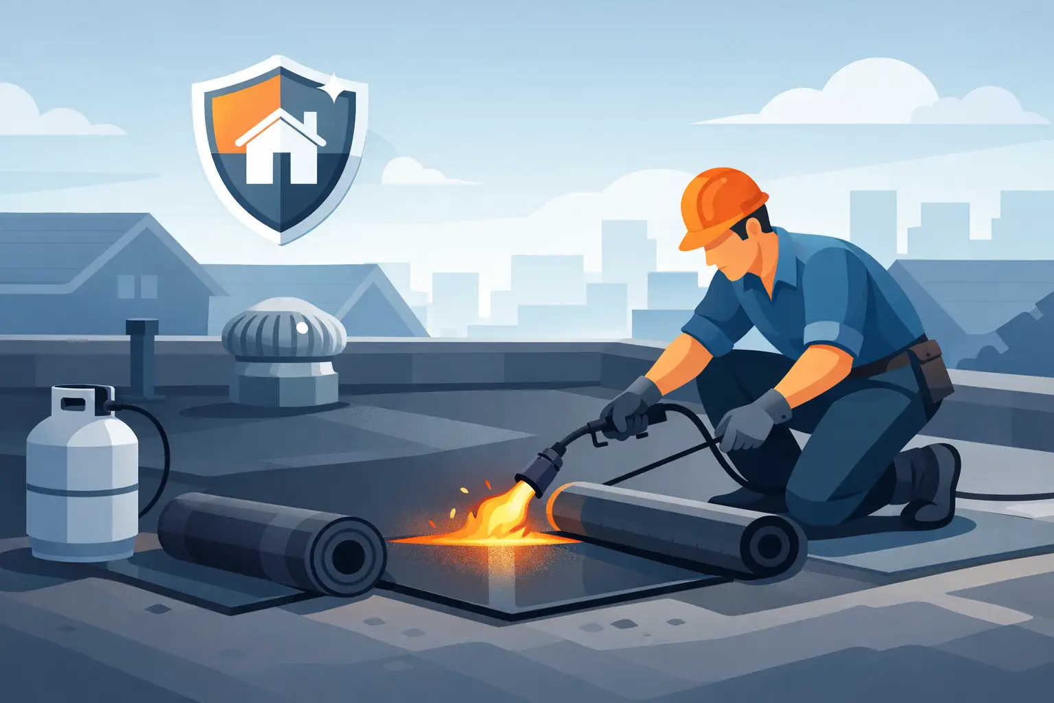 Torch Down Roofing Guide for Lasting Protection