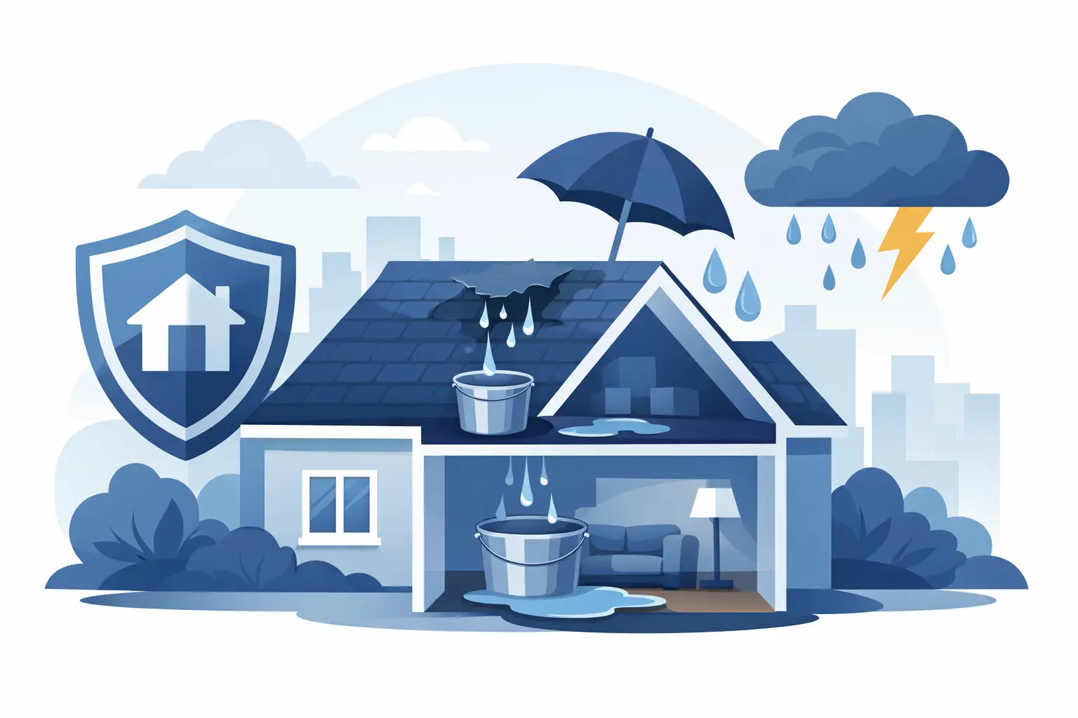 Does Homeowners Insurance Cover Roof Leaks?