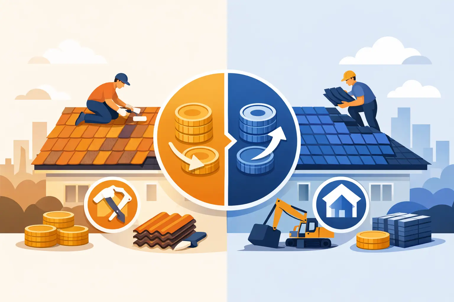 Roof Restoration vs Replacement Cost Compared