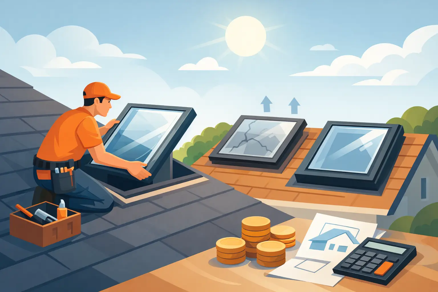 Skylight Replacement Cost: What to Expect