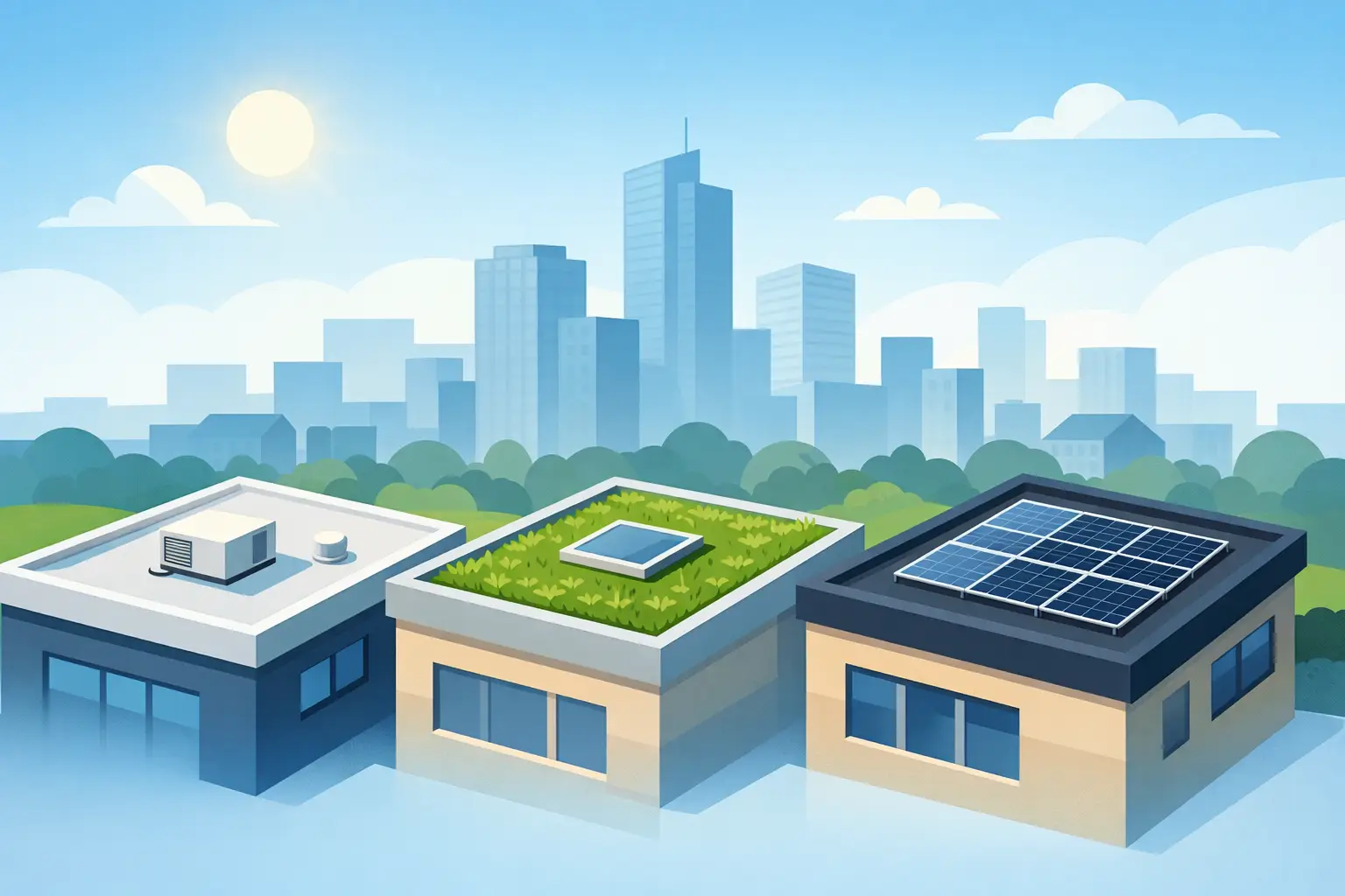 What Is the Best Roof for Flat Buildings?