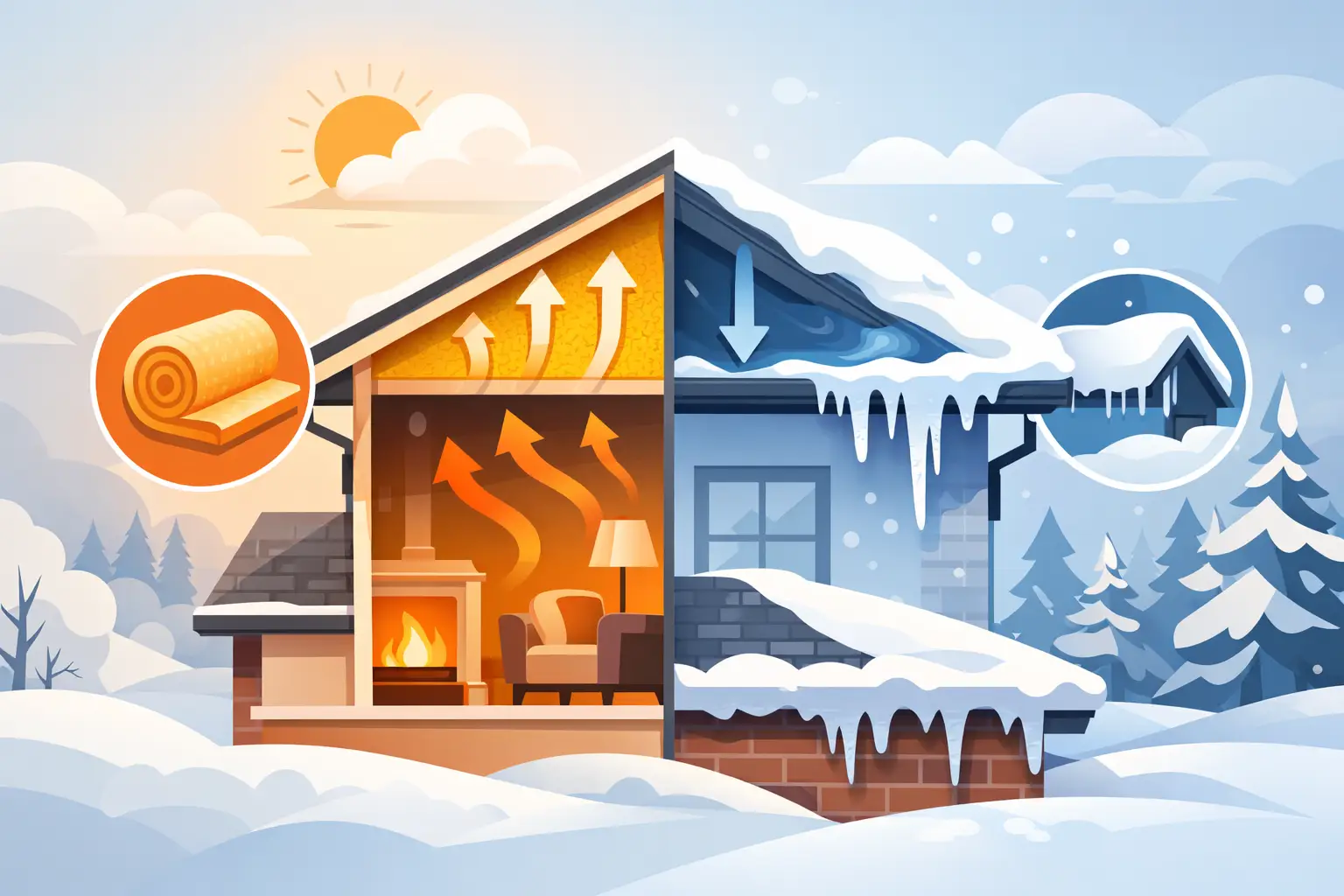 Can Insulation Reduce Ice Dams? What Works