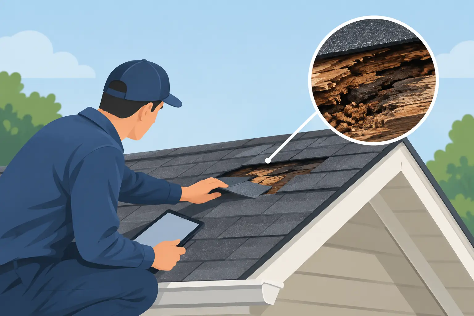 How to Identify Roof Rot Before Repairs Grow