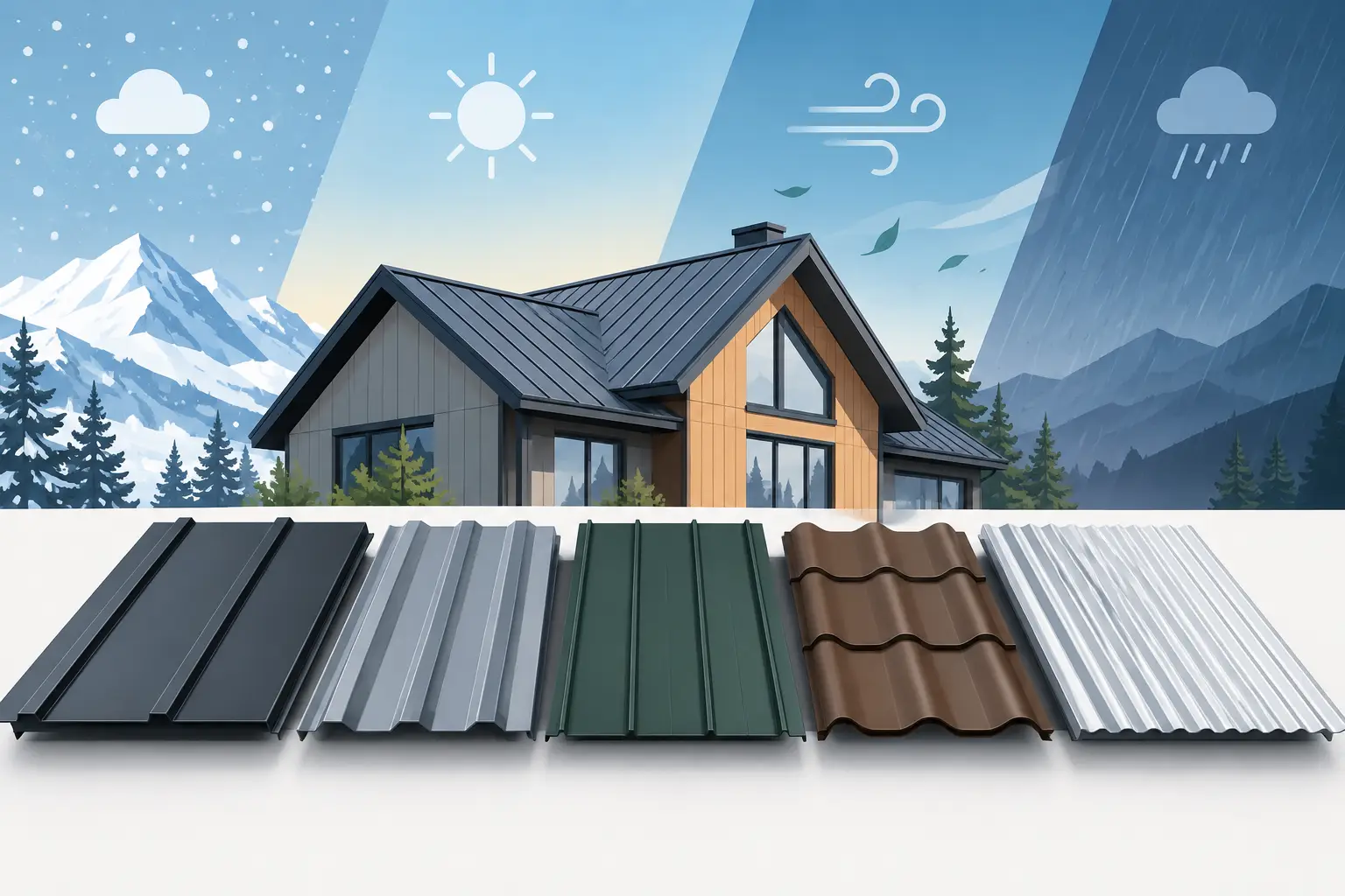 Metal Roofing Materials Review for Tough Climates