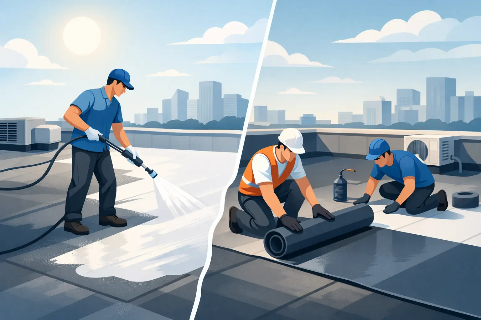 Roof Coating vs Roof Membrane: Which Fits?